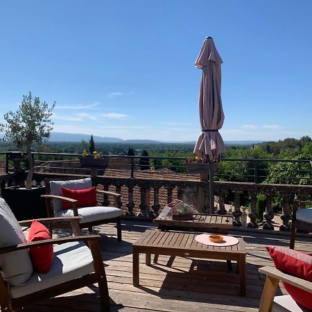 Un Soir Sous Les Etoiles Bed & Breakfast Châteauneuf-de-Gadagne Dış mekan fotoğraf