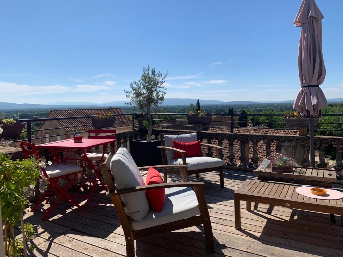 Un Soir Sous Les Etoiles Bed & Breakfast Châteauneuf-de-Gadagne Dış mekan fotoğraf