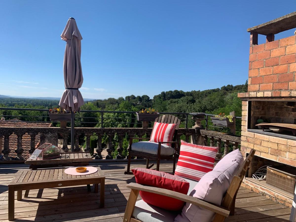 Un Soir Sous Les Etoiles Bed & Breakfast Châteauneuf-de-Gadagne Dış mekan fotoğraf