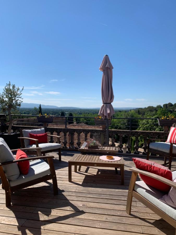 Un Soir Sous Les Etoiles Bed & Breakfast Châteauneuf-de-Gadagne Dış mekan fotoğraf