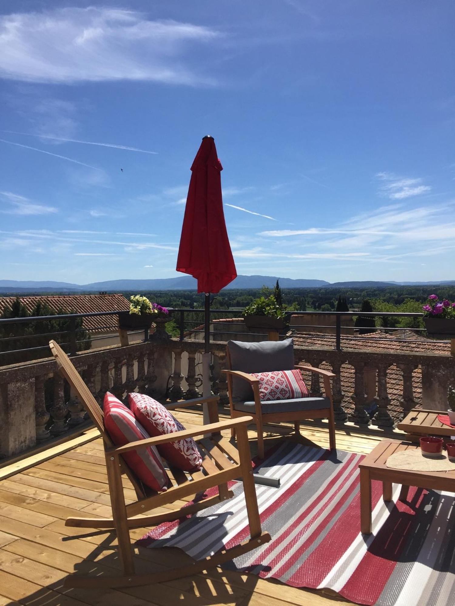 Un Soir Sous Les Etoiles Bed & Breakfast Châteauneuf-de-Gadagne Dış mekan fotoğraf